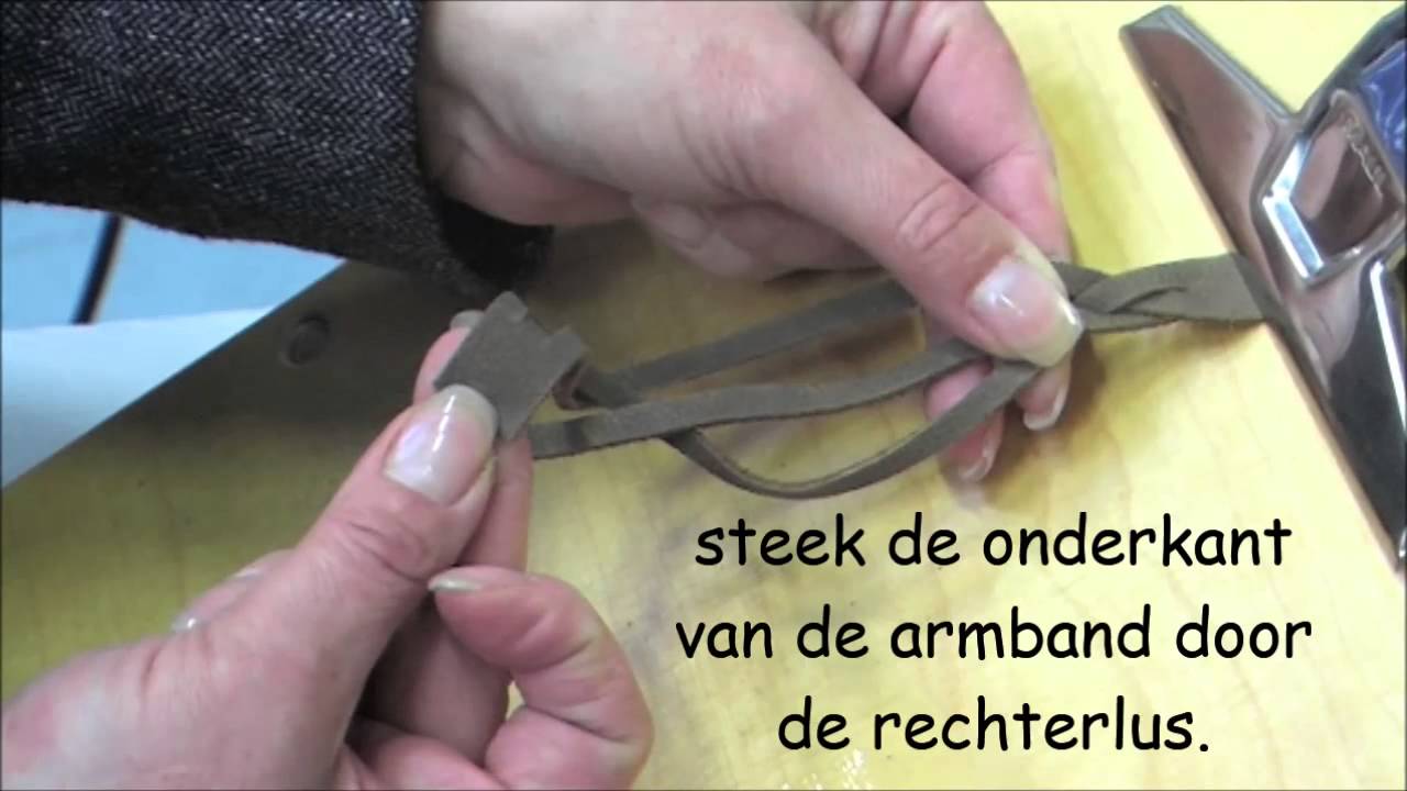 Hoe maak je een gevlochten armband uit 1 stuk? Bead it Almere