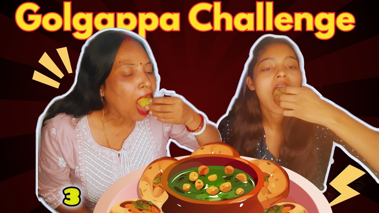 Tasty Golgappa Challenge 🤪❤|| Panipuri Eating Challenge