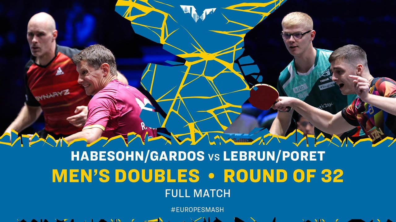 FULL MATCH | Habesohn/Gardos vs Lebrun/Poret | MD R32 | #EuropeSmash 2025