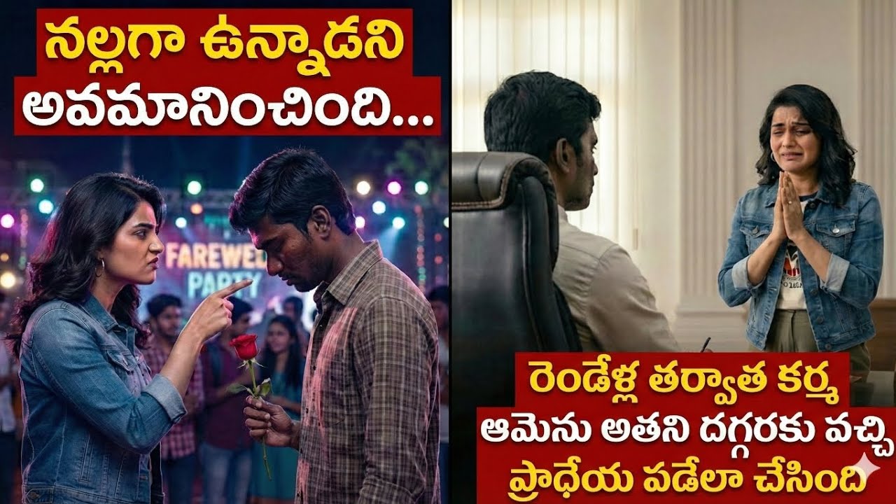 నల్లగా ఉన్నాడని ఛీ కొట్టింది... రెండేళ్ల తర్వాత కర్మ పగతీర్చుకుంది!