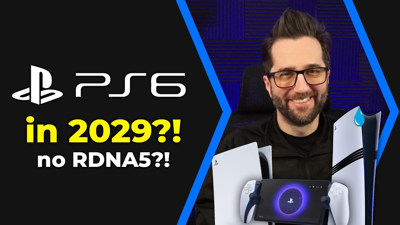 PS6 DELAYED to 2029? New RDNA5 Specs Leak Debate