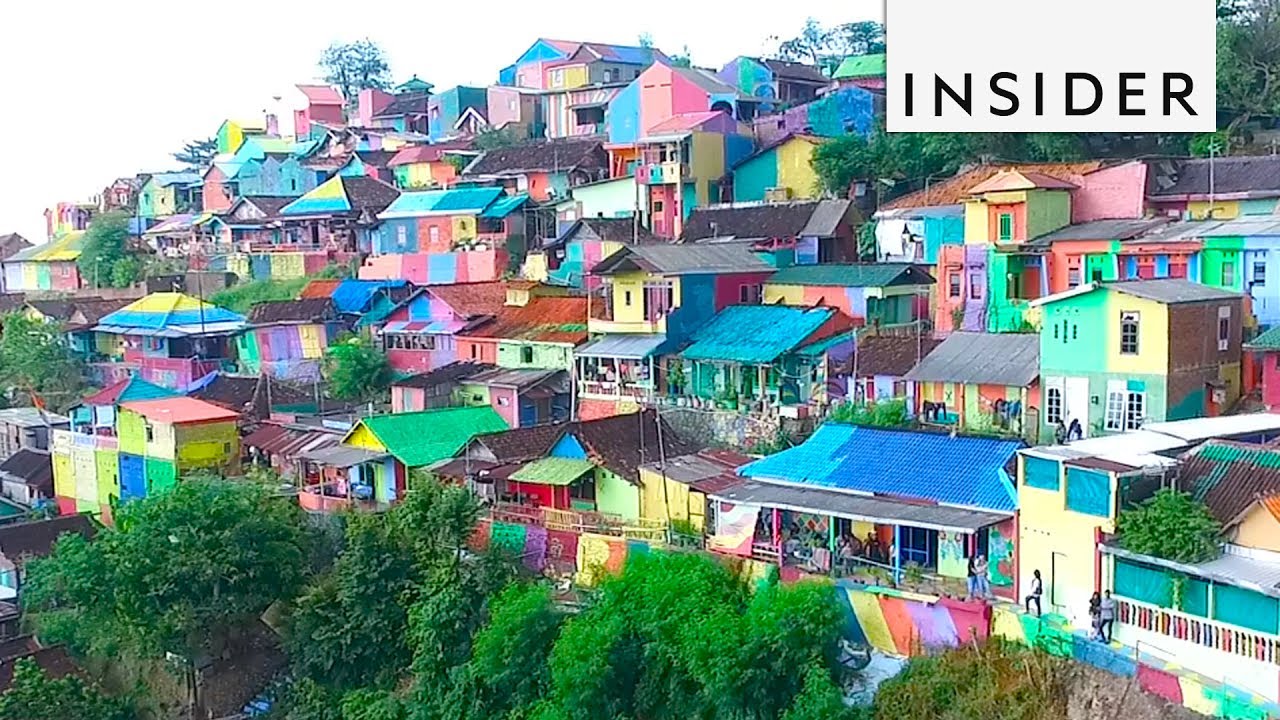 The Rainbow Village of Indonesia