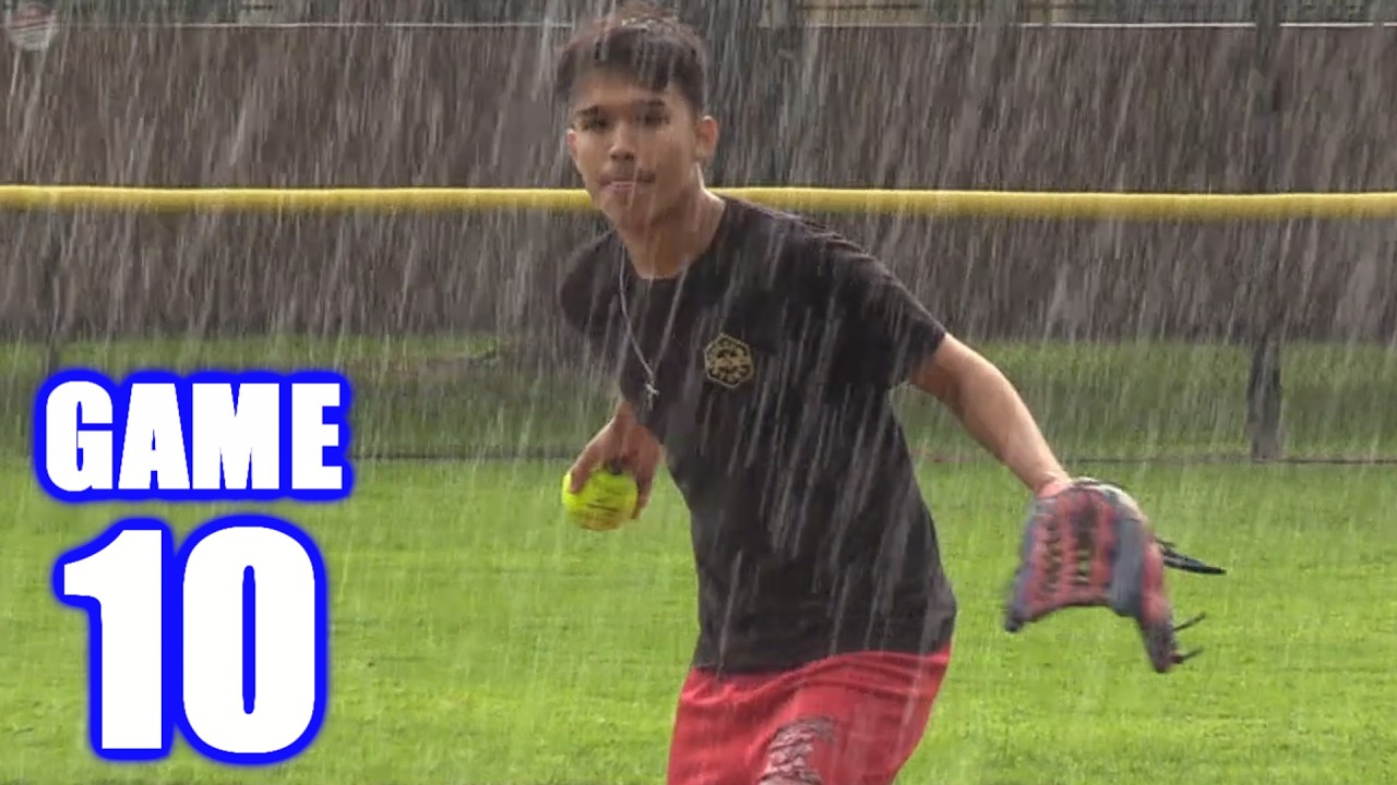 HARDEST RAIN I'VE EVER SEEN! | Offseason Softball Series | Game 10