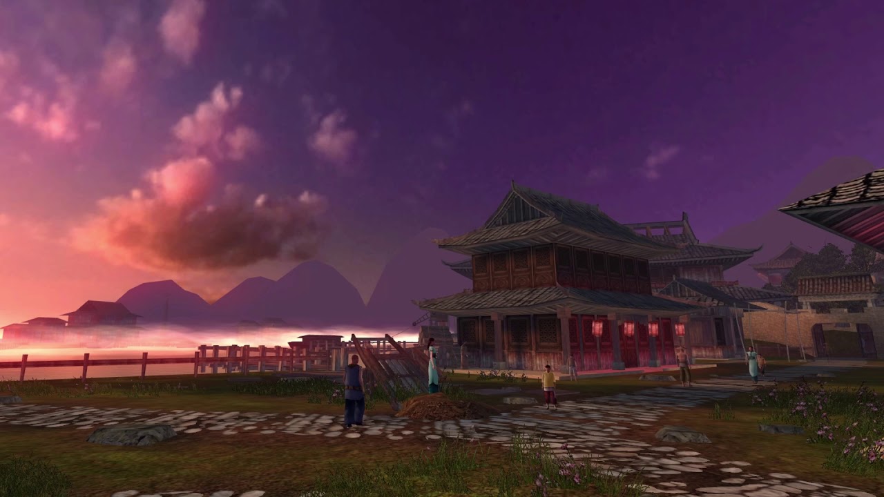 Jade Empire Ambience & Music - Tien's Landing