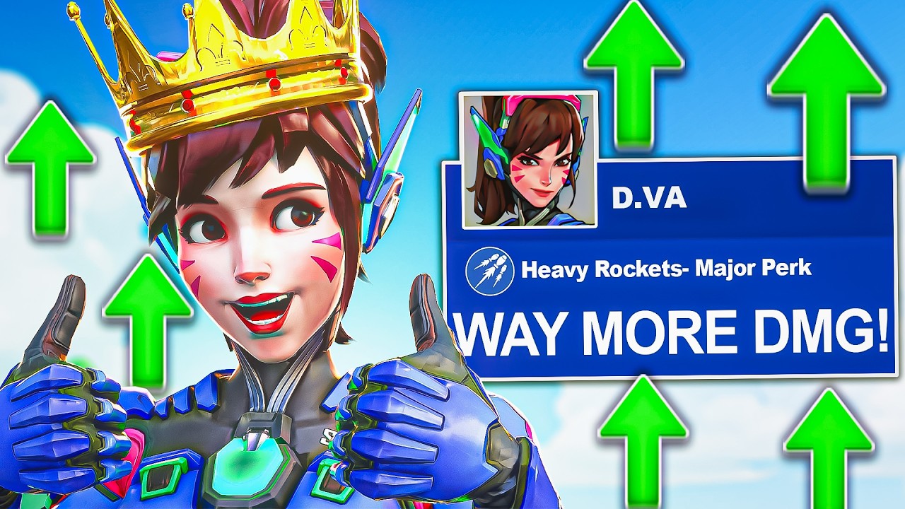 Они усилили этот перк Dva! | Overwatch 2