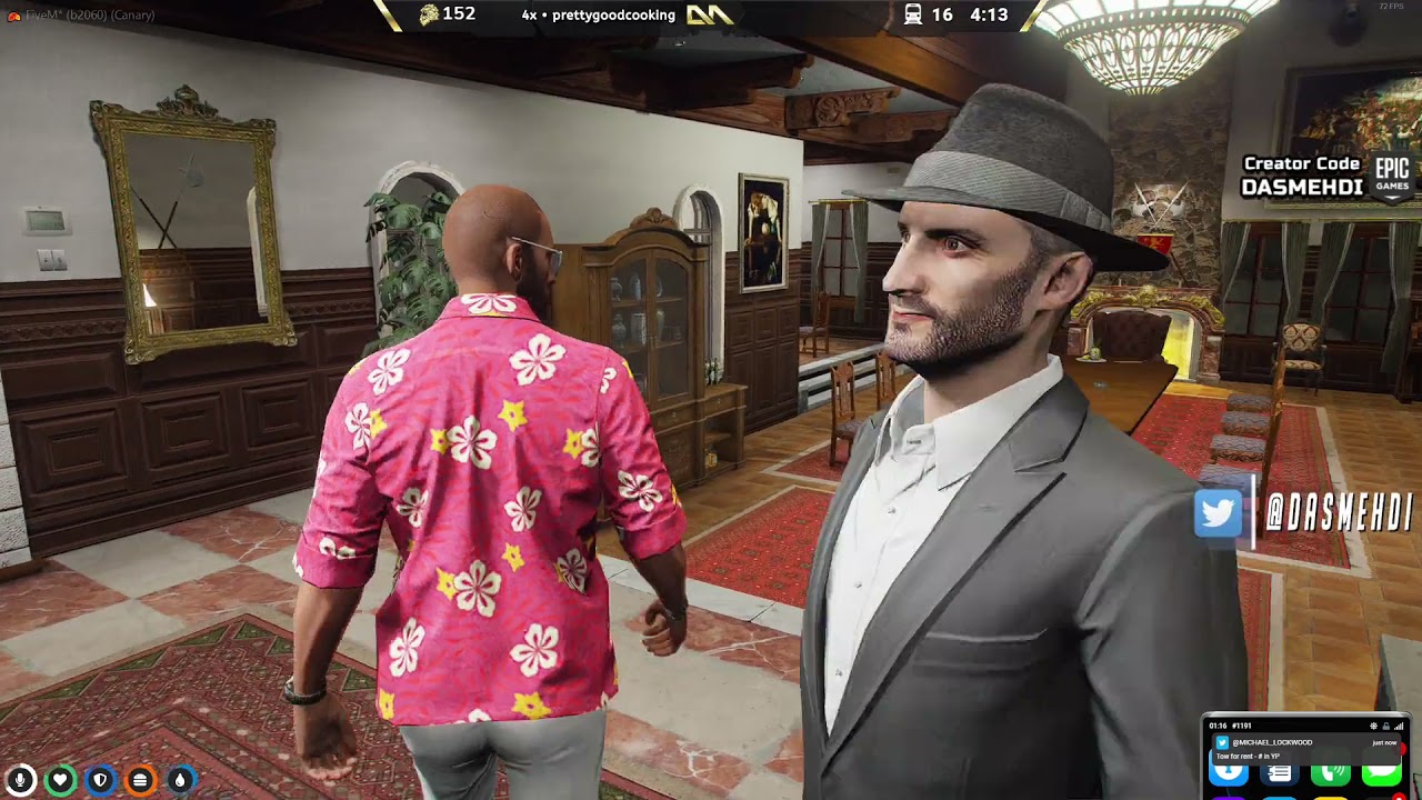 Nino gets a tour of Clean manor