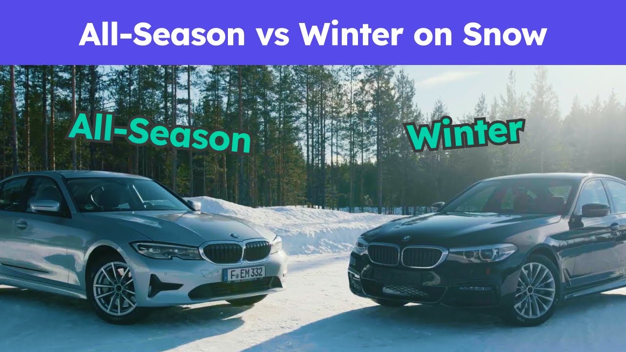 Michelin vs Pirelli - BEST All-Season vs BEST Winter Tyre Test 2022/23