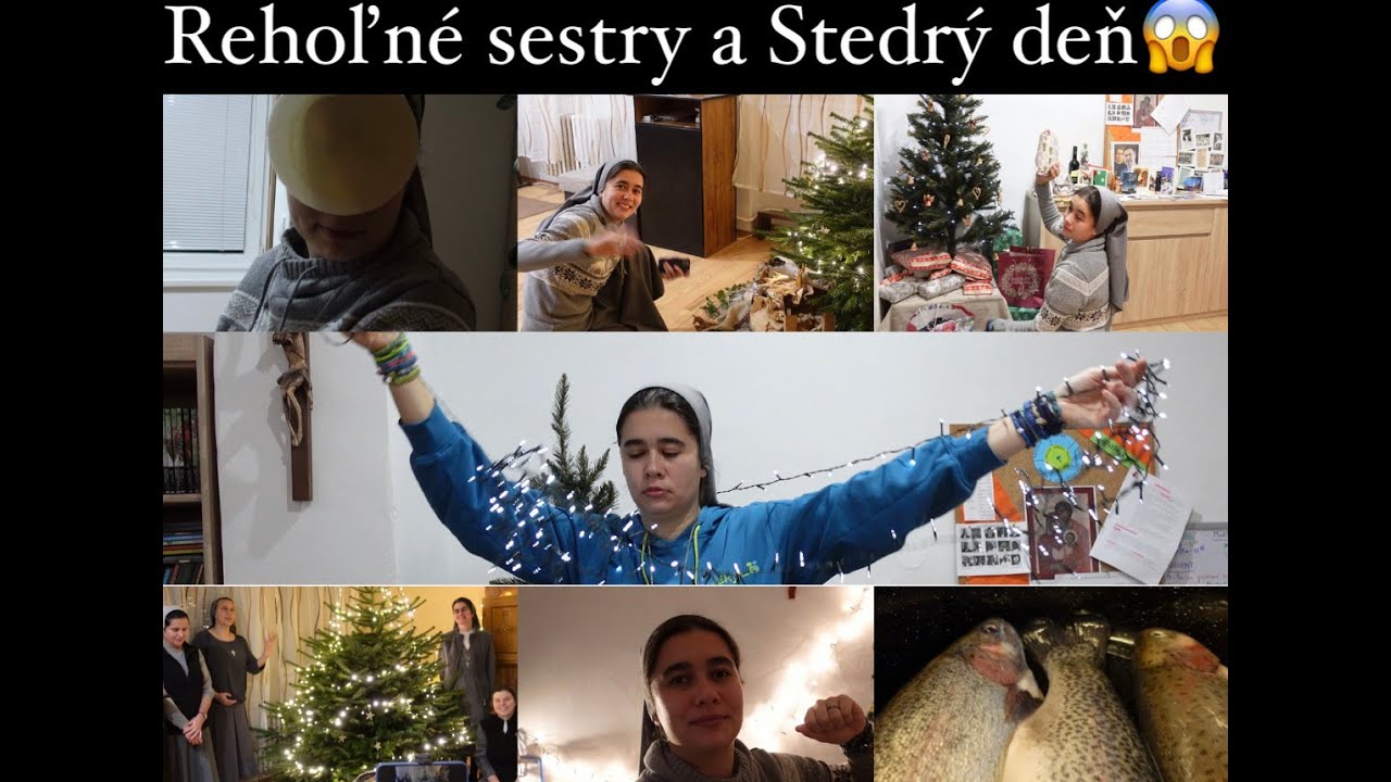 Rehoľné sestry a Štedrý deň 🥰
