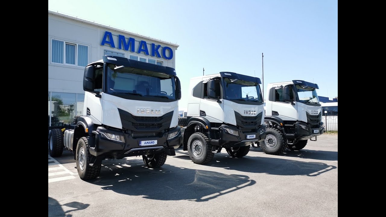 В Україні презентували повнопривідні вантажівки IVECO T-Way