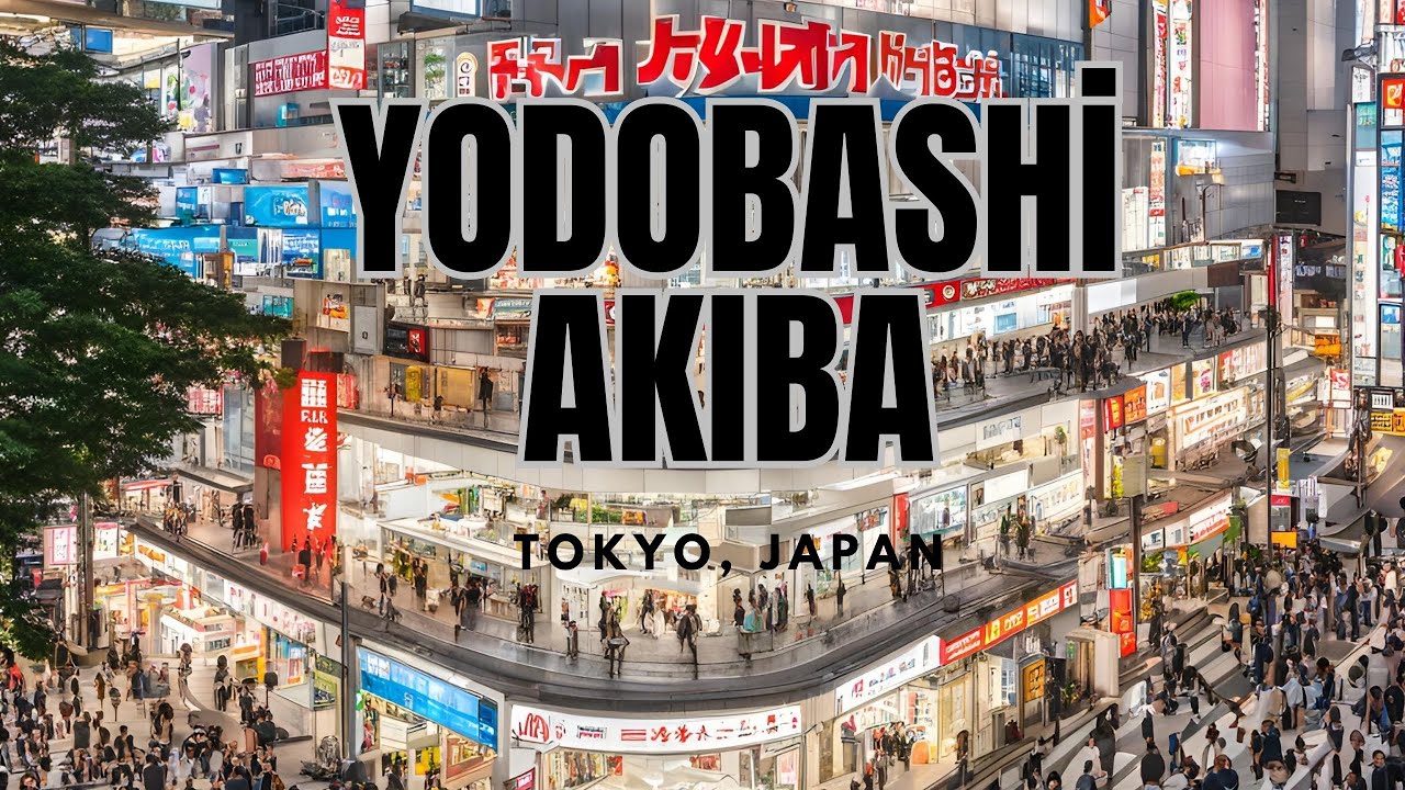 YODOBASHI AKIBA STORE IN AKIHABARA I EXPLORE TOKYO'S LARGEST TECH STORE I WALKING TOUR