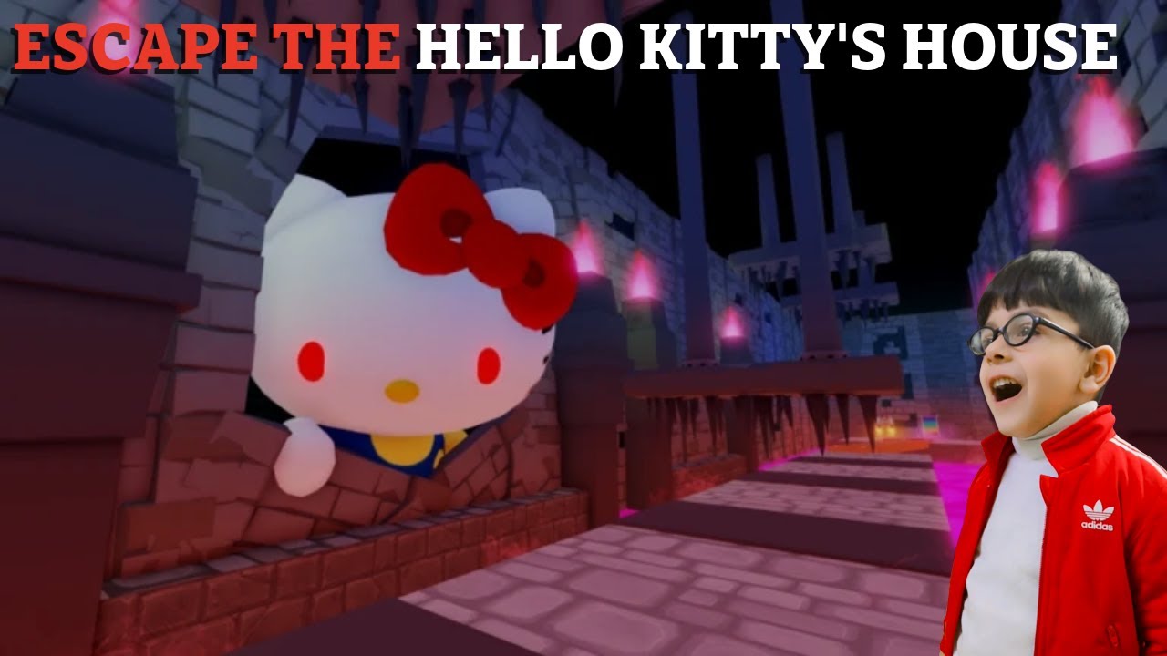 ESCAPE FROM THE HELLO KITTY’S HOUSE 😨🏃‍♂️ | Roblox
