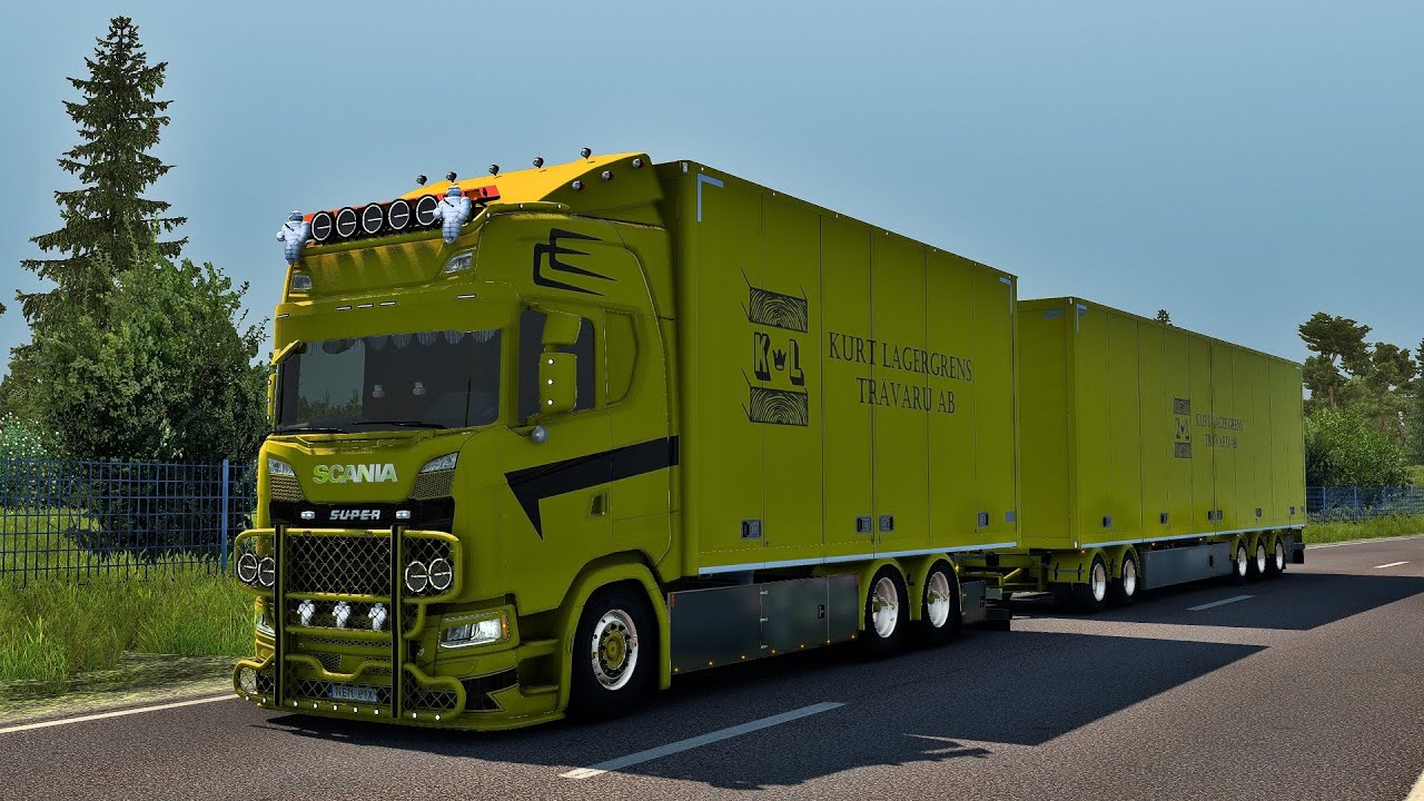 Shelter transport | Scania S660 | Ets2 truck tuning | promods