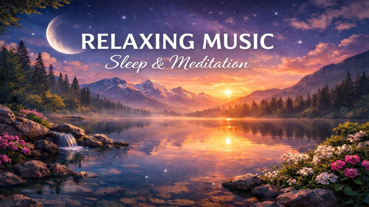Relaxing sleep music for deep sleeping and stress relief