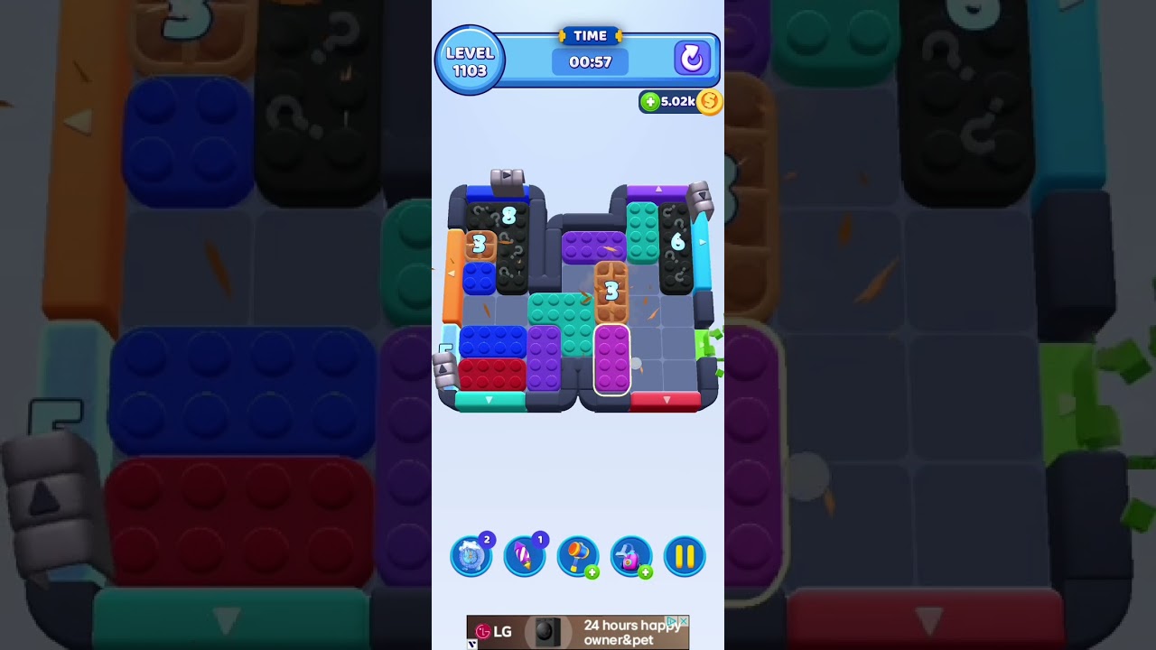 Colour Block Jam Level 1103