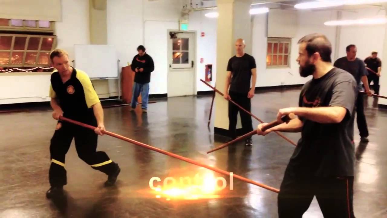 Wing Chun Langstock Training, Long Pole Workout