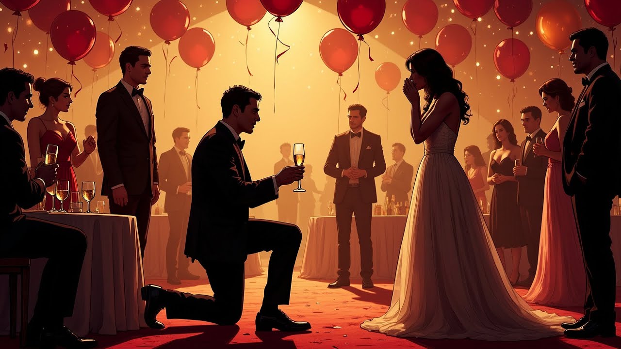 [AI Ficción] En mi fiesta de cumpleaños, le propuso matrimonio a su amante delante de mí.
