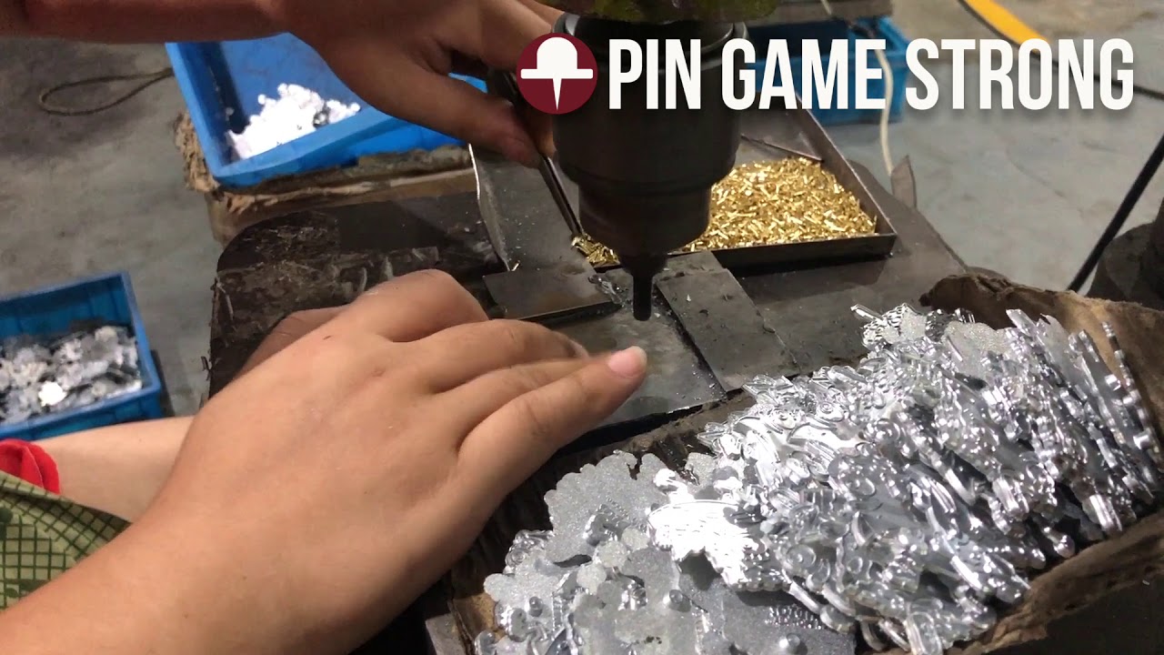 Adding Back Posts - How pins are made - Pin Game Strong