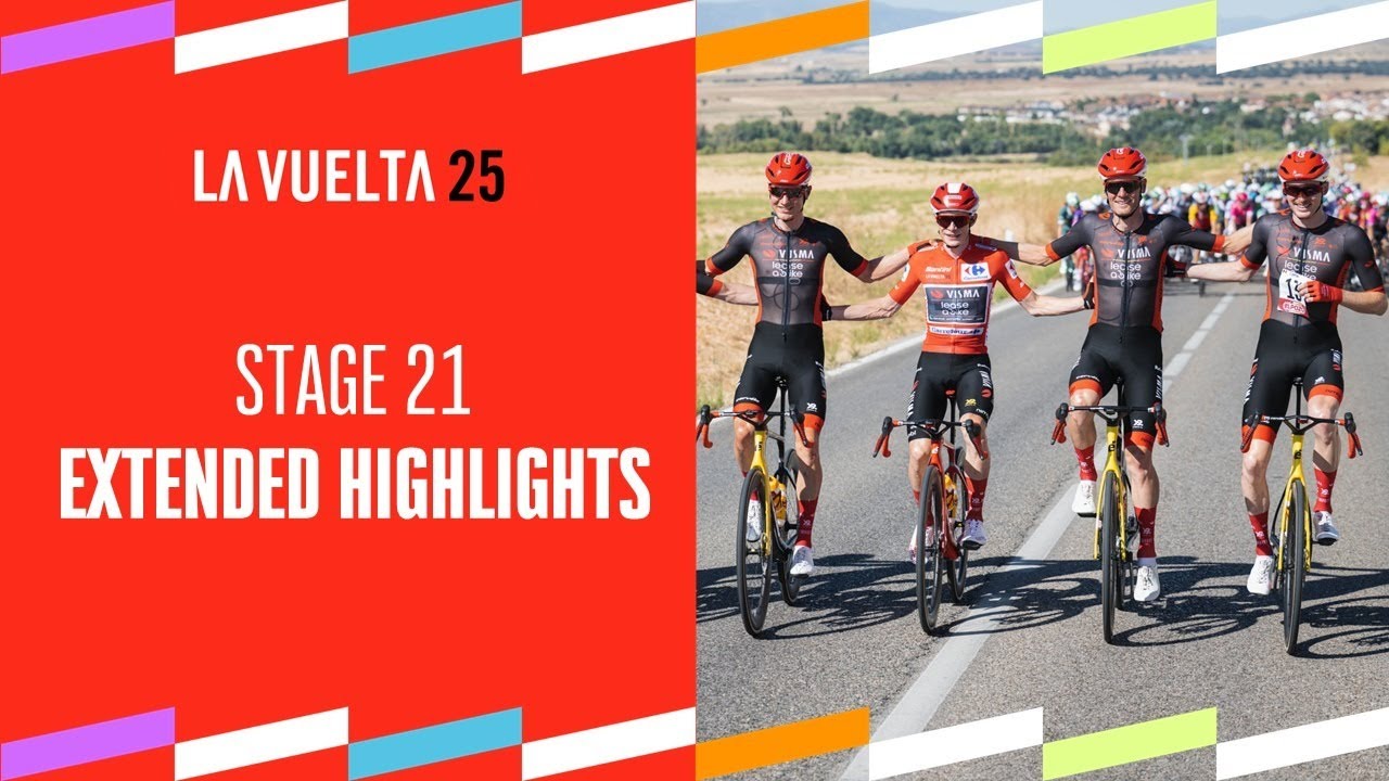Extended Highlights - Stage 21 - La Vuelta 25