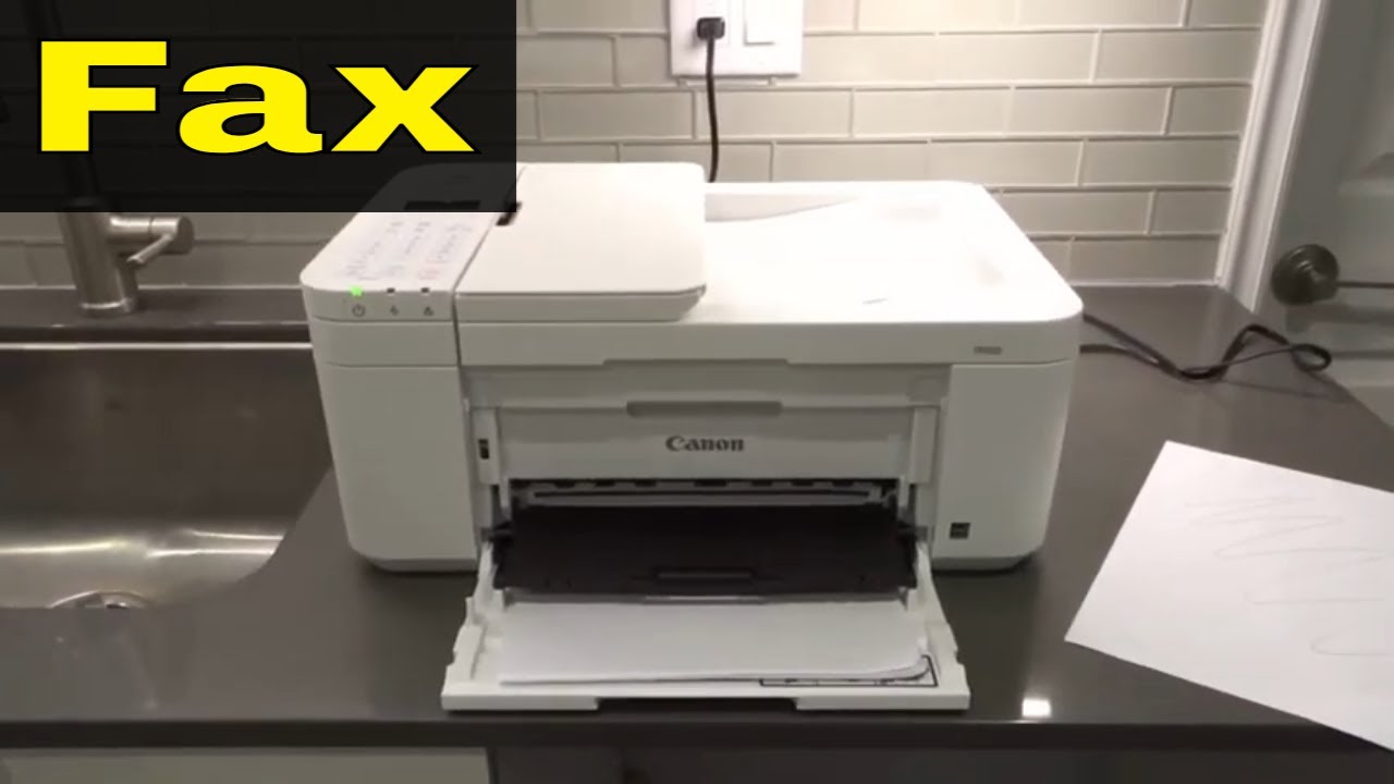 Как отправить факс на принтере Canon Pixma TR4522 &mdash; Инструкция