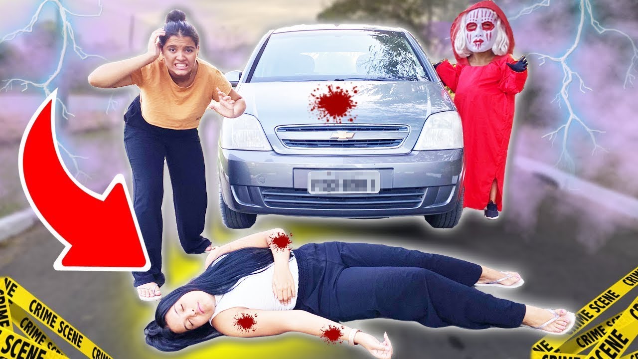A NAMORADA DO ZAP ATROPELOU A KEVELYN E ELA SE MACHUCOU FEIO!