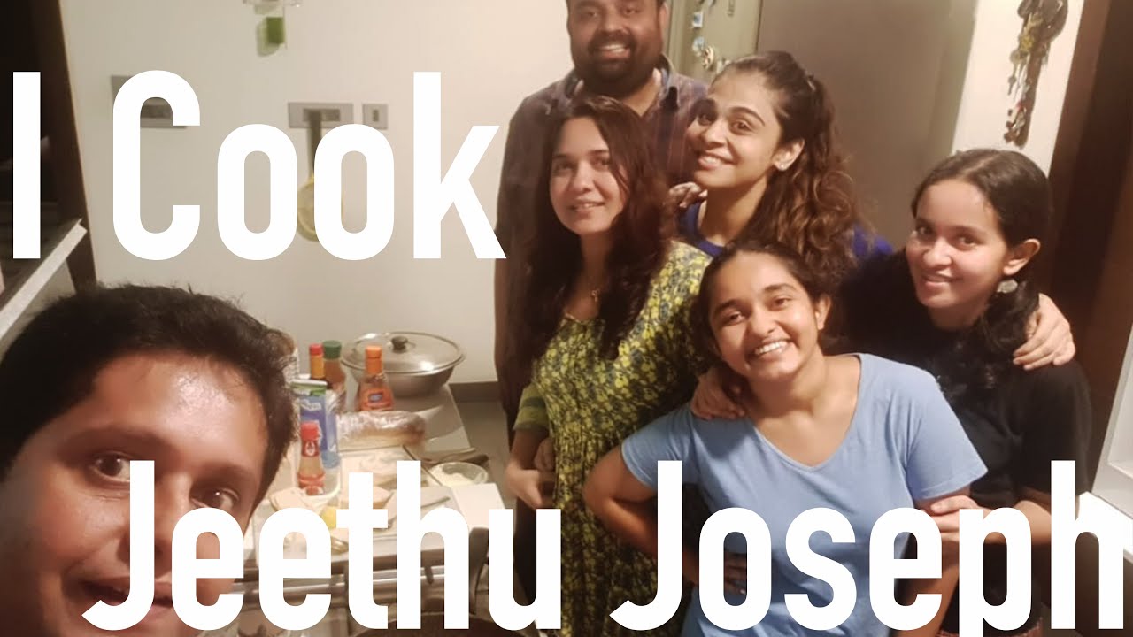 Cooking at Jeethu Joseph's Home