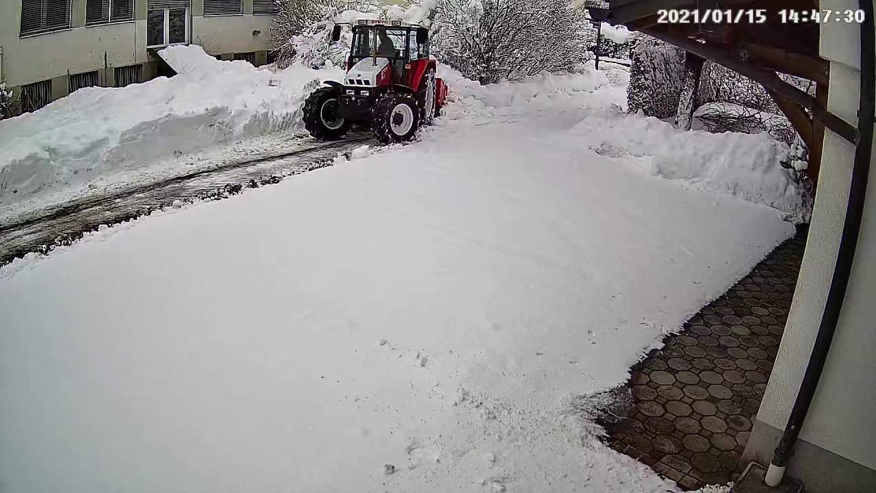 Schnee räumen