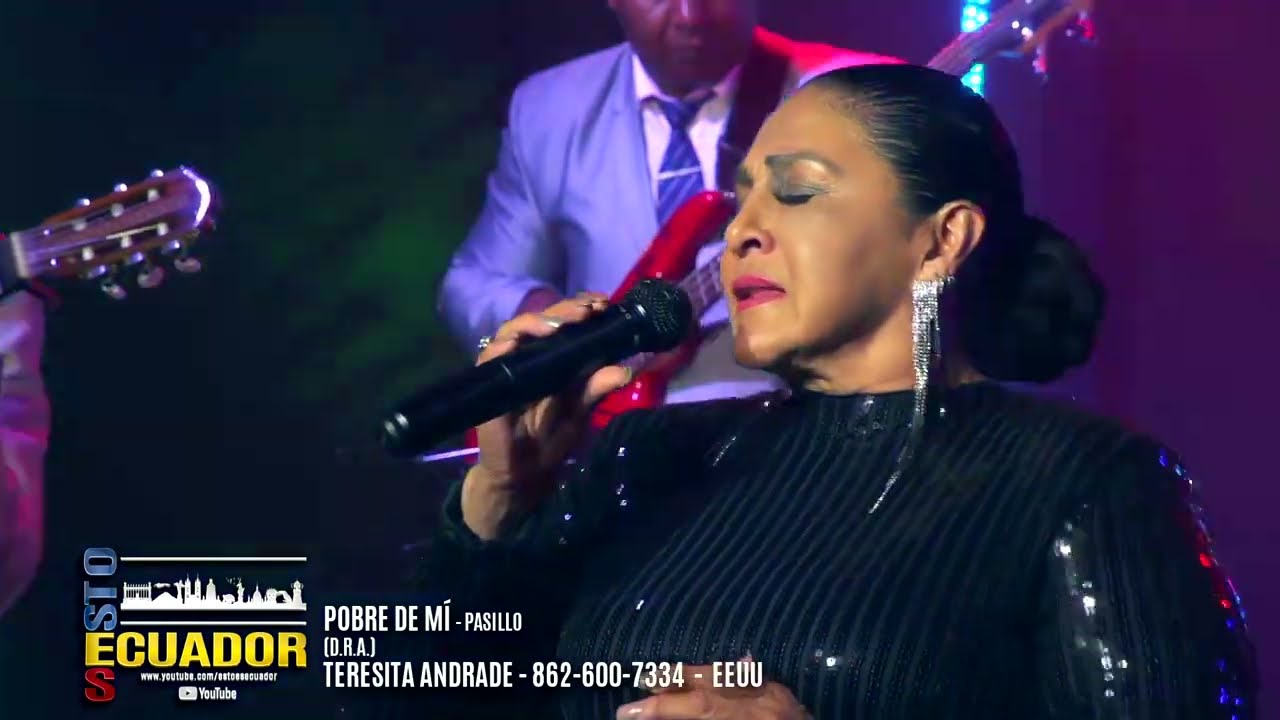 POBRE DE MÍ - EN EL CIELO - PASILLO - TERESITA ANDRADE 