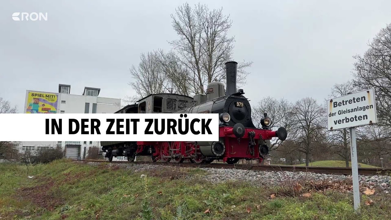Dampflok des TECHNOSEUMs fährt wieder für Besucher | RON TV