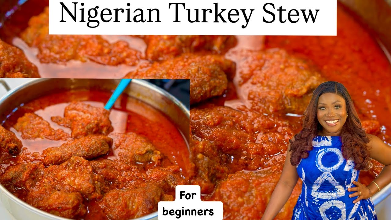 How to make Nigerian Turkey Stew for Beginners| Step by step | very detailed
