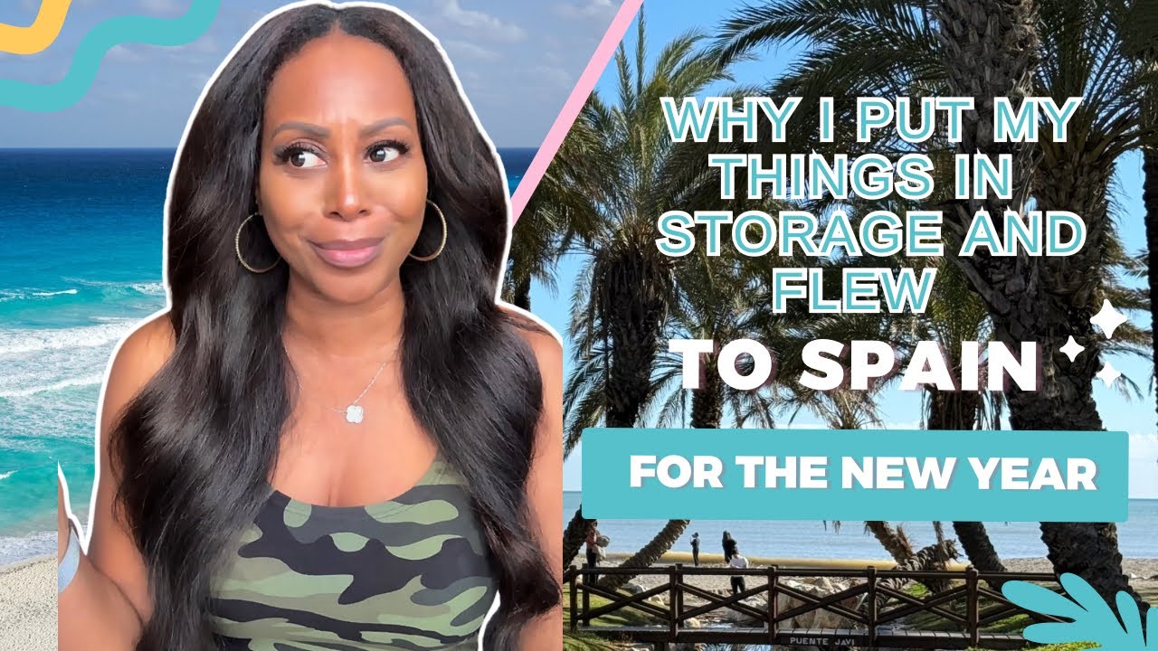Putting my things in storage and flying from LA to Spain for the New Year! 