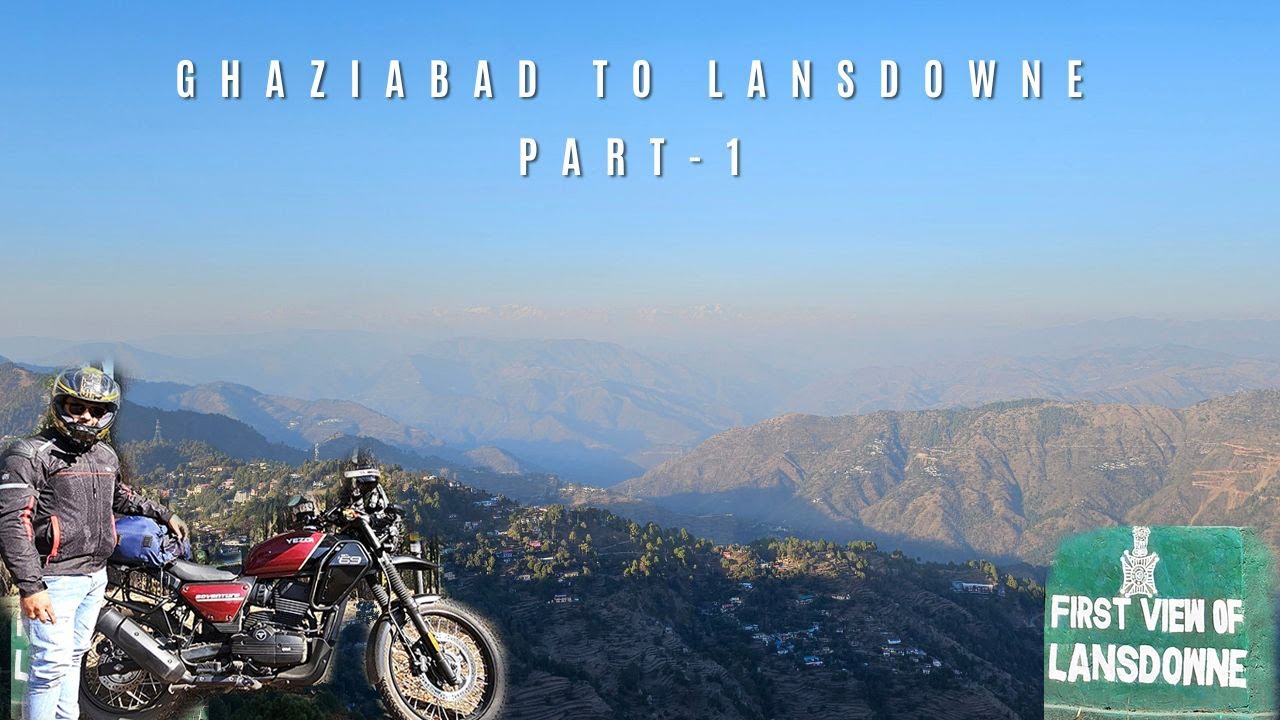 Ghaziabad to Lansdowne Bike Ride | Yezdi Adventure First Long Ride | Solo Ride | Lansdowne | Part 1