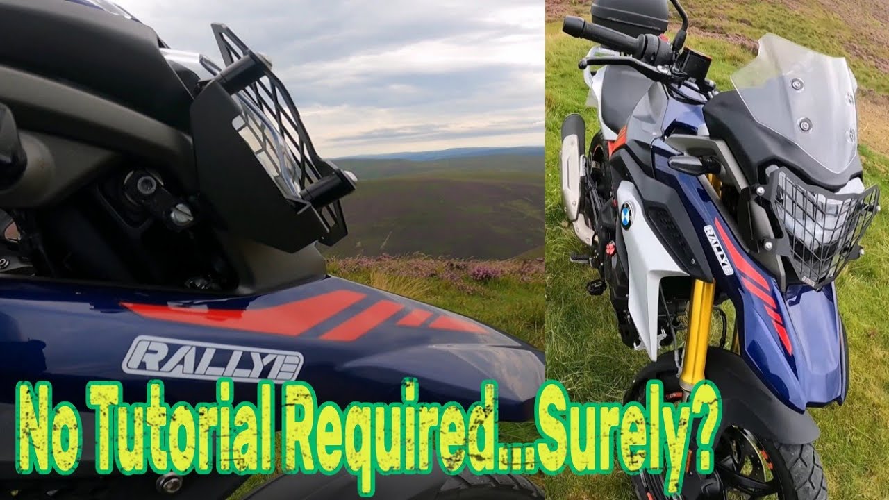 BMW G310GS | Headlight Guard & Wheel Graphics