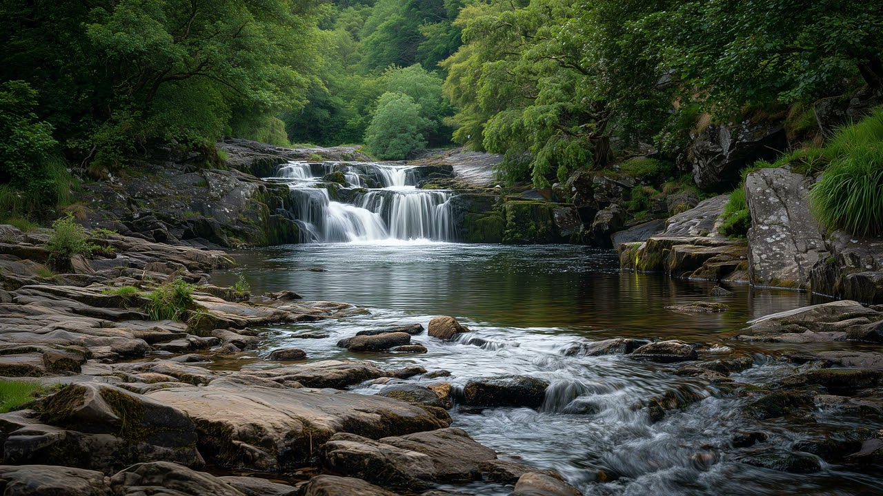 The Pure Essence of a Calm and Peaceful Forest