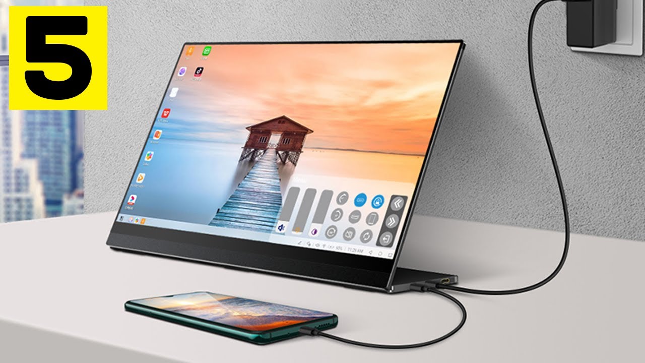 5 Best Touch Screen Portable Monitor In 2020 | 15.6 Inch