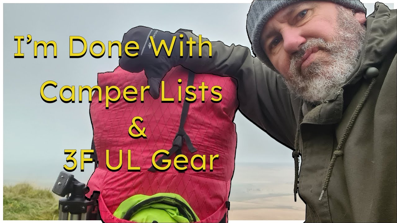 Wild Camping FRUSTRATIONS: My 3F UL Gear Backpack FAIL