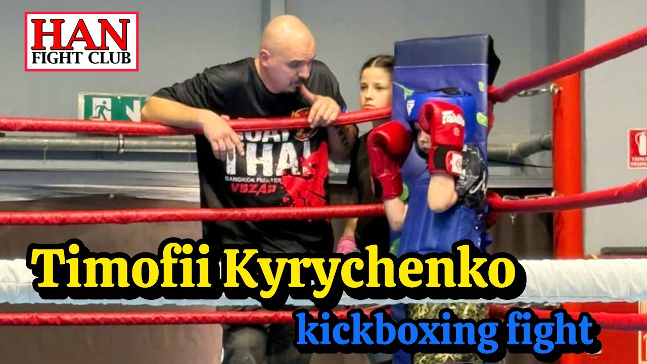 Timofii Kyrychenko vs Mark Bakos kickboxing fight,  Budapest 2026.02.28 #fight #kickboxing 