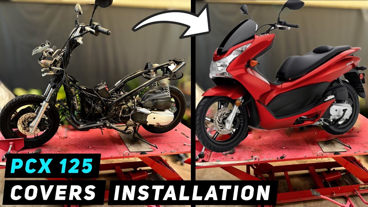 Honda PCX 125 - Complete Cover Installation Guide | Mitch's Scooter Stuff