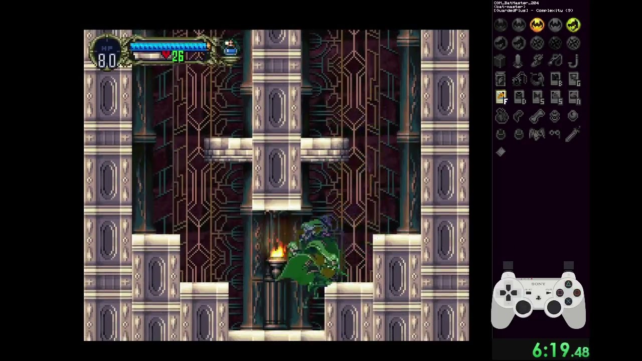 Castlevania SOTN Batmaster #204 (messing around)
