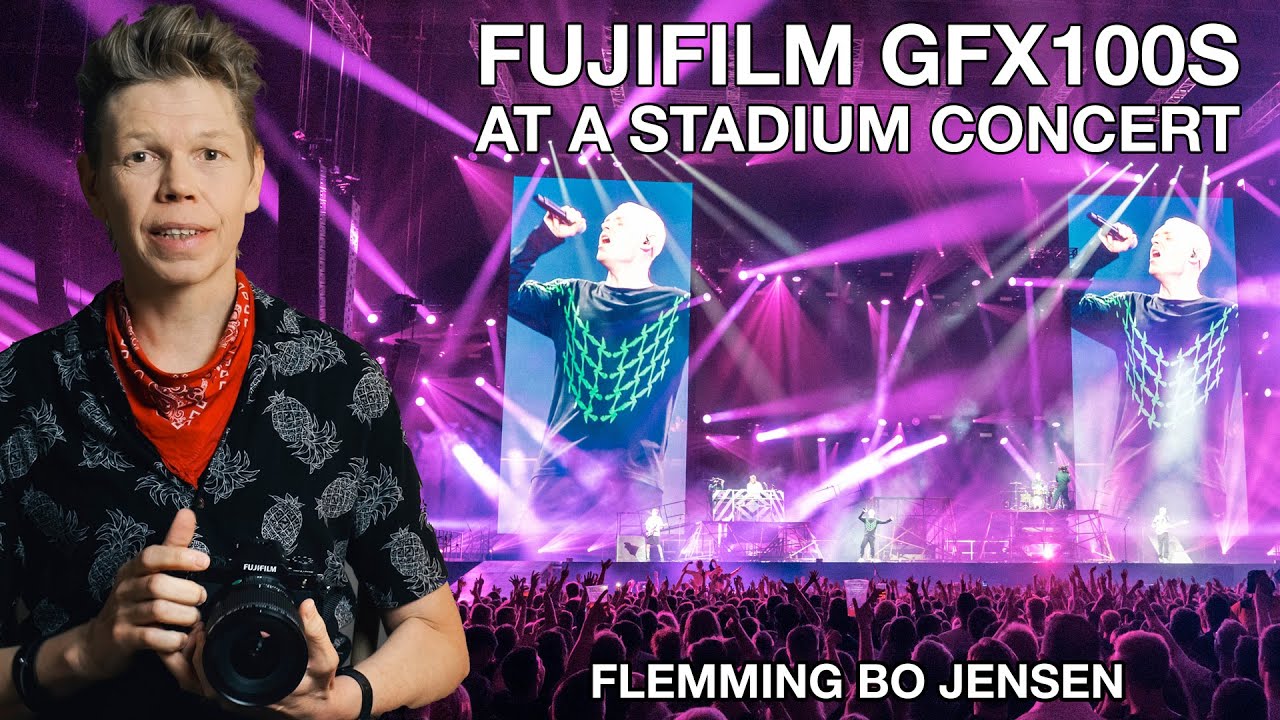 GFX100S: “Stadium Concert” x Flemming Bo Jensen/ FUJIFILM