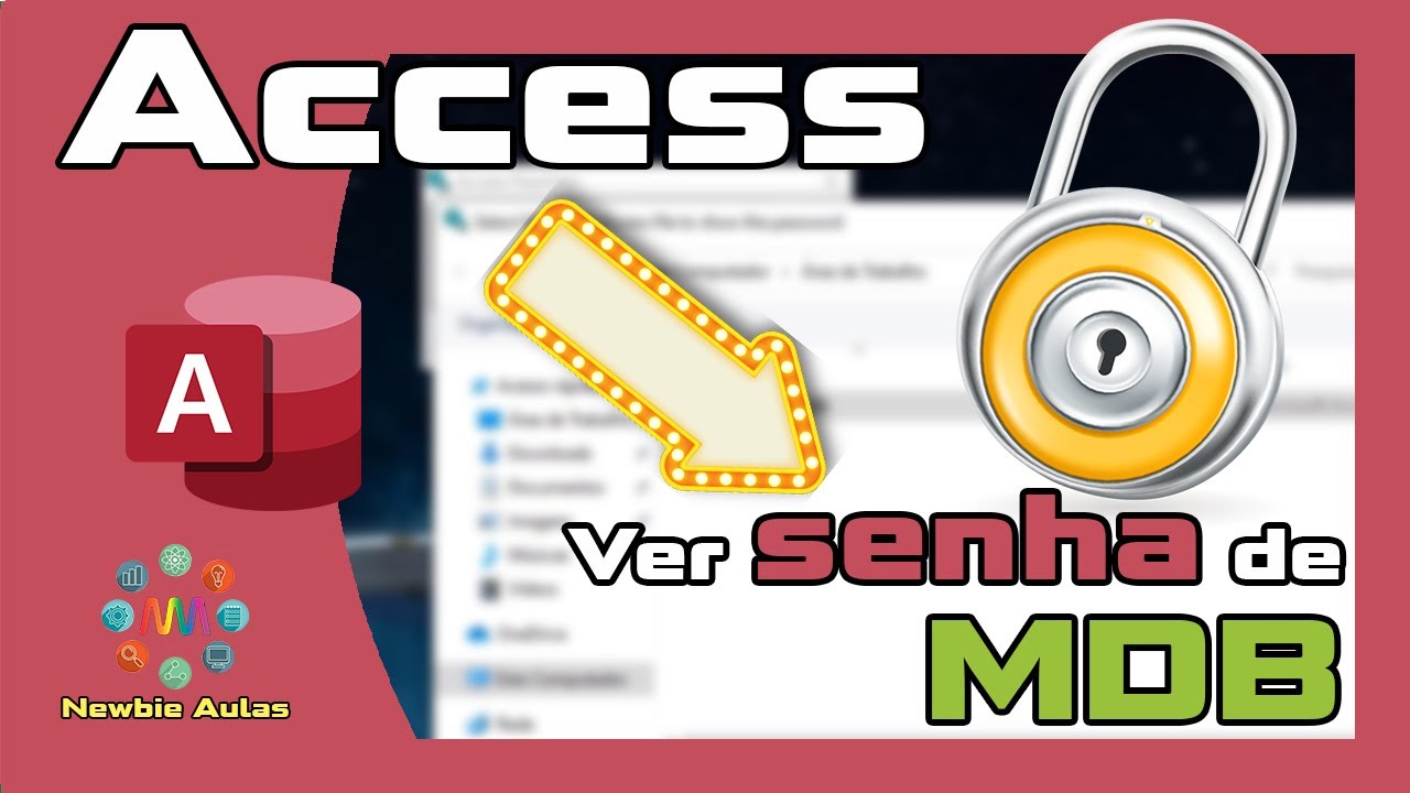 Access quebrar senha de arquivo MDB | Descobrir senha do banco de dados | Saber senha de DB