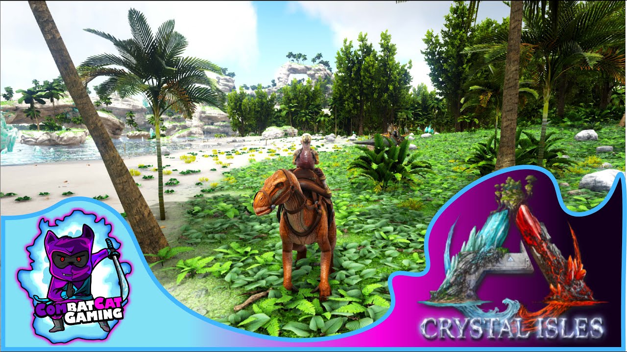 TAMING UP A IGUANADON AND THE LOST RAPTOR - ARK SURVIVAL CRYSTAL ISLES DLC [EP3]