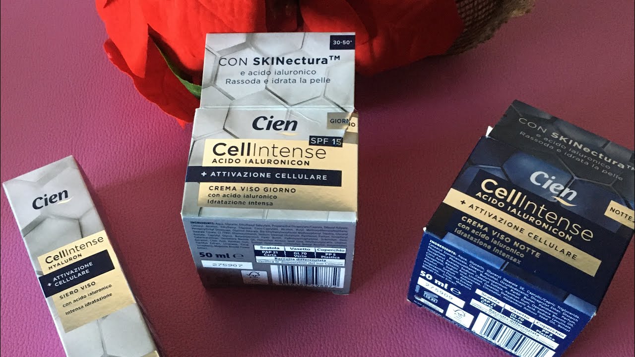 🌺LIDL : nuova linea Cien CELLINTENSE ( Prime impressioni ) . Buona Epifania a tutti 🌺