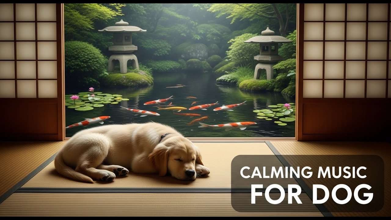 12 hours of Soothing Dog Music : Beat Separation Anxiety & Promote Deep Sleep 😴 Anxiety Relief