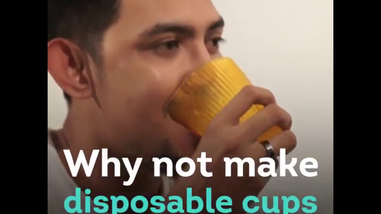 Why not make cups and packaging edible?