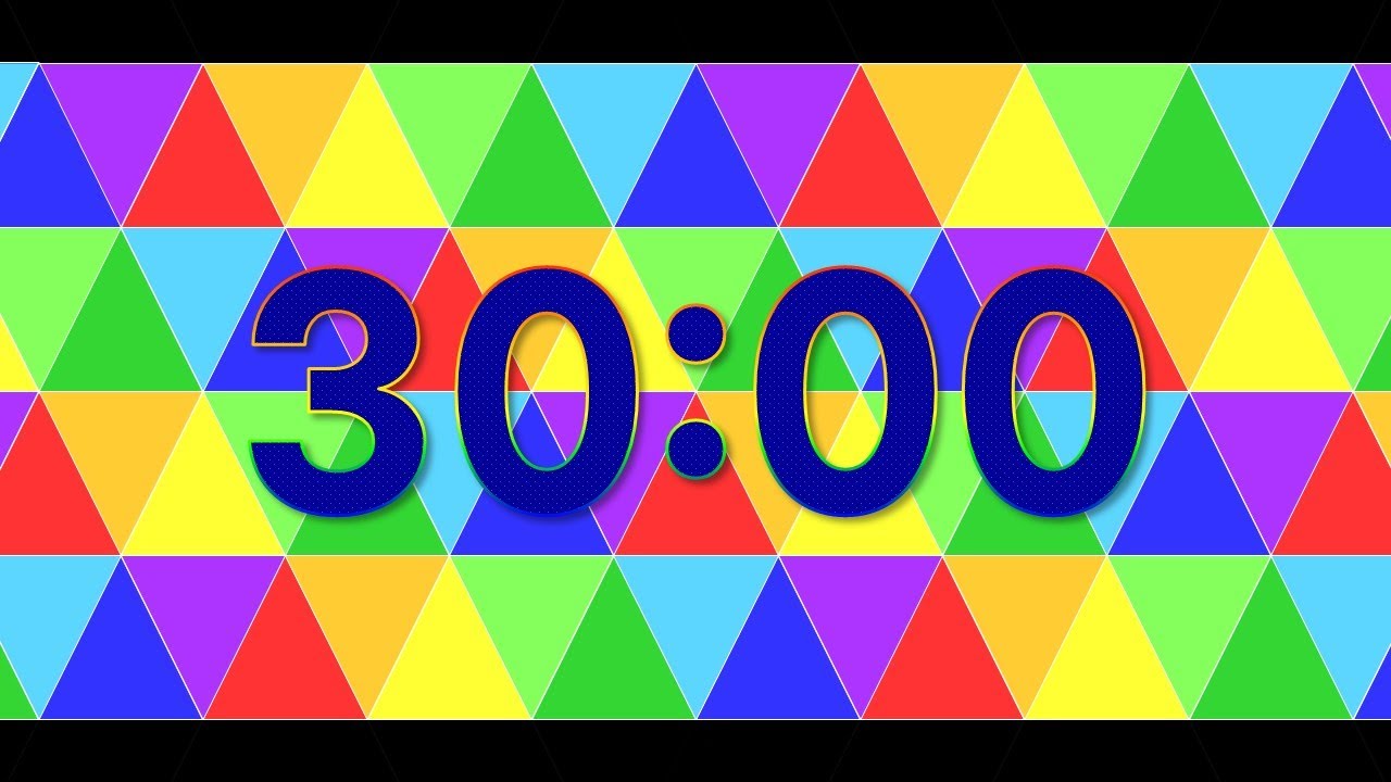 30 Minute Timer - Colorful Timer