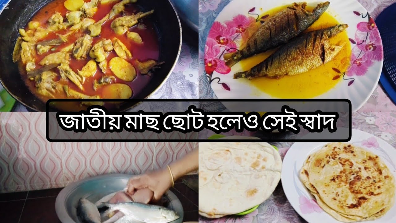 জাতীয় মাছ ছোট হলেও সেই স্বাদ||Hilsha Fish||KanizFatemarsongshar