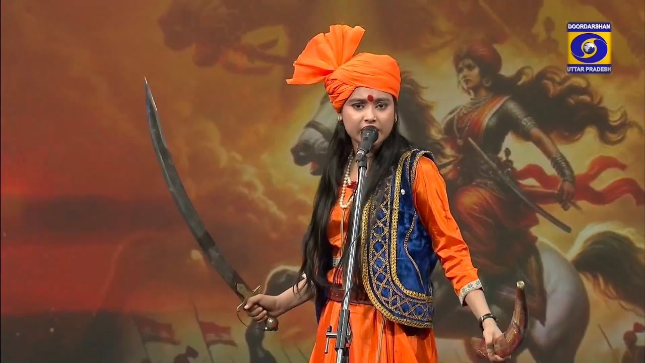 सुनिए लक्ष्मीबाई की युद्धभूमि पर गूंजती आवाज़।।  नैना जी द्वारा