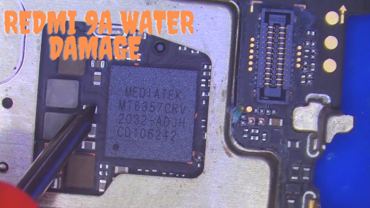 MI Redmi 9A water damage dead boot repair