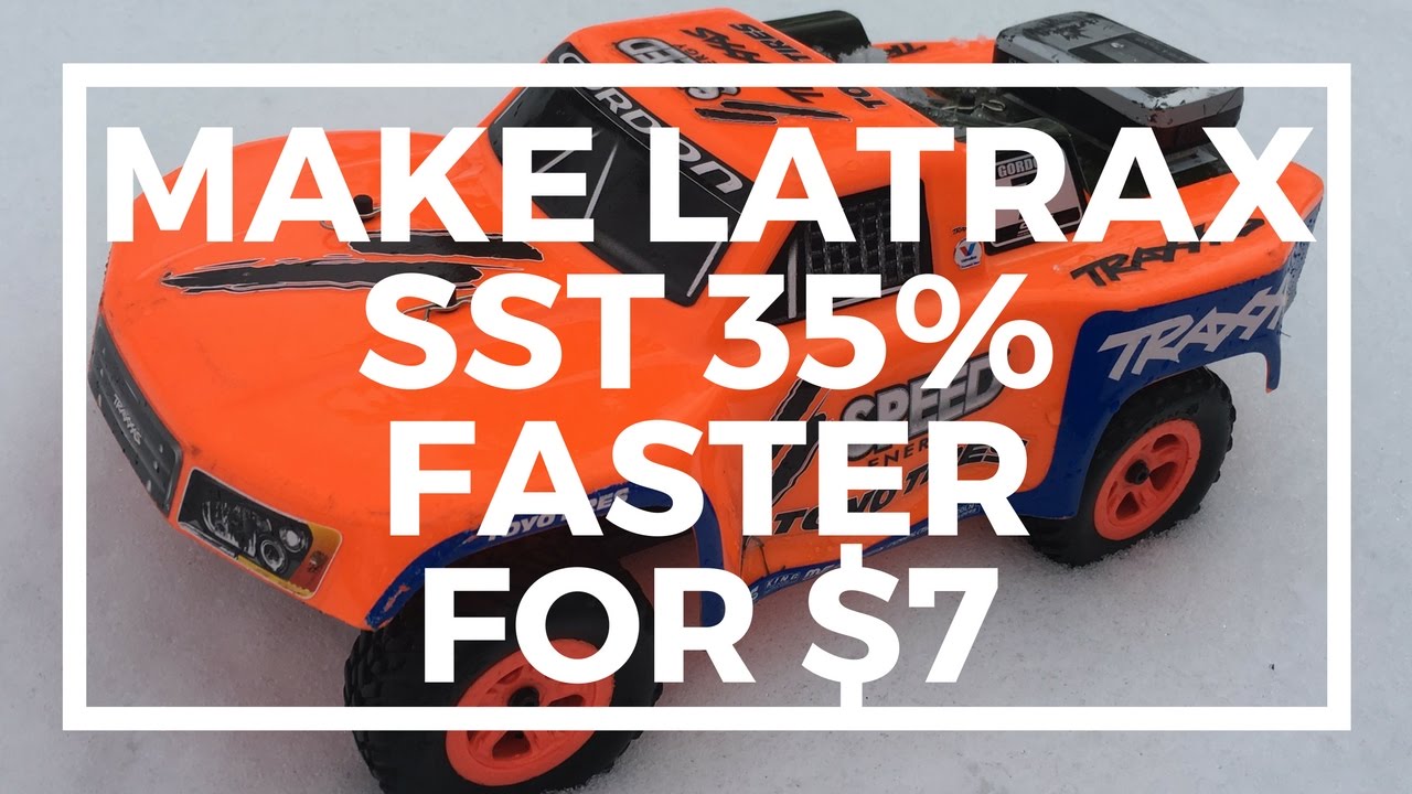 LaTrax SST - How To Increase Speed 35% for $7