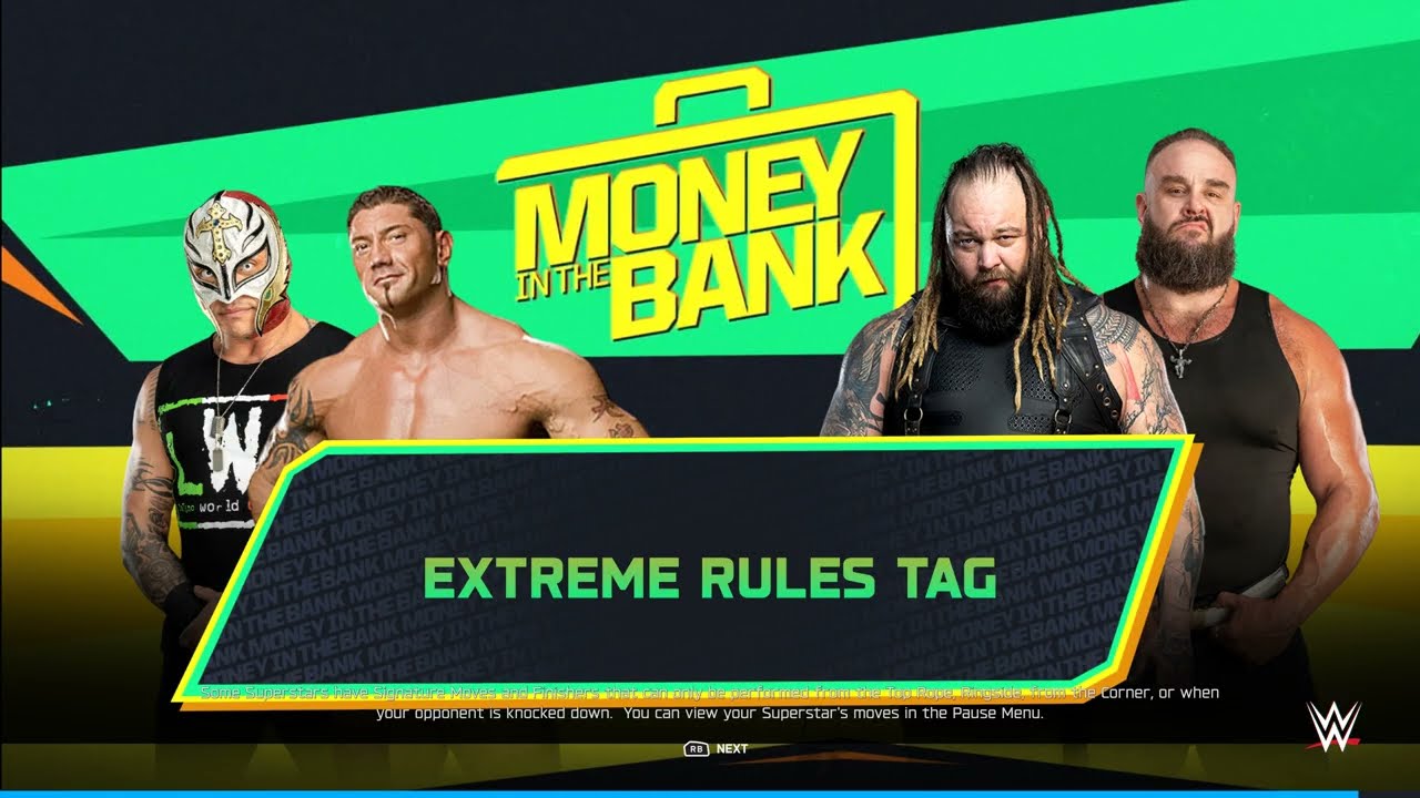 WWE 2K25 Tag Team Tournament – Match 1 | Batista & Rey Mysterio (619) vs Wyatt Family